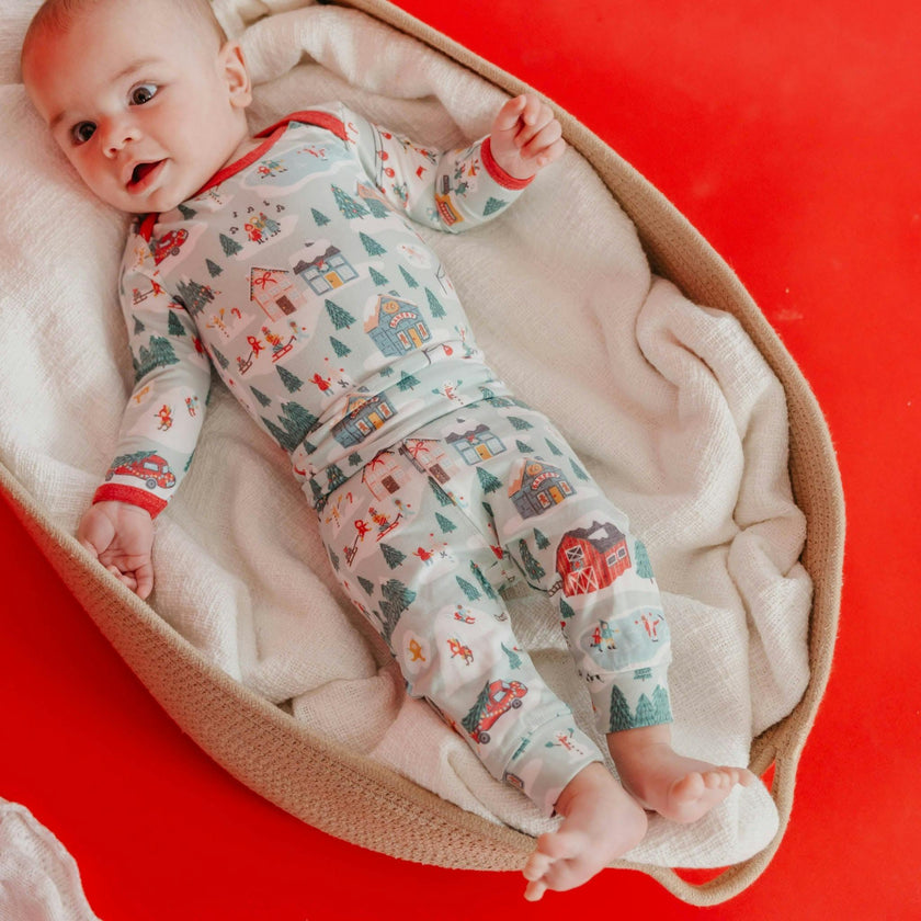 Baby Pants - Snowy Slopes