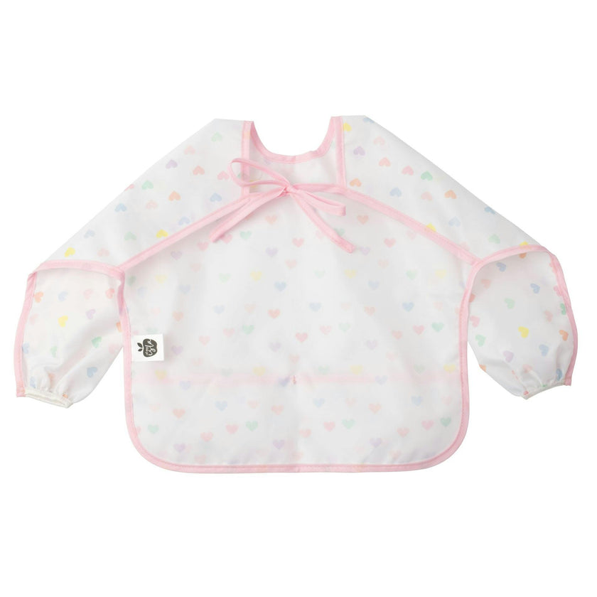 The Cover Everything Bib in Hearts