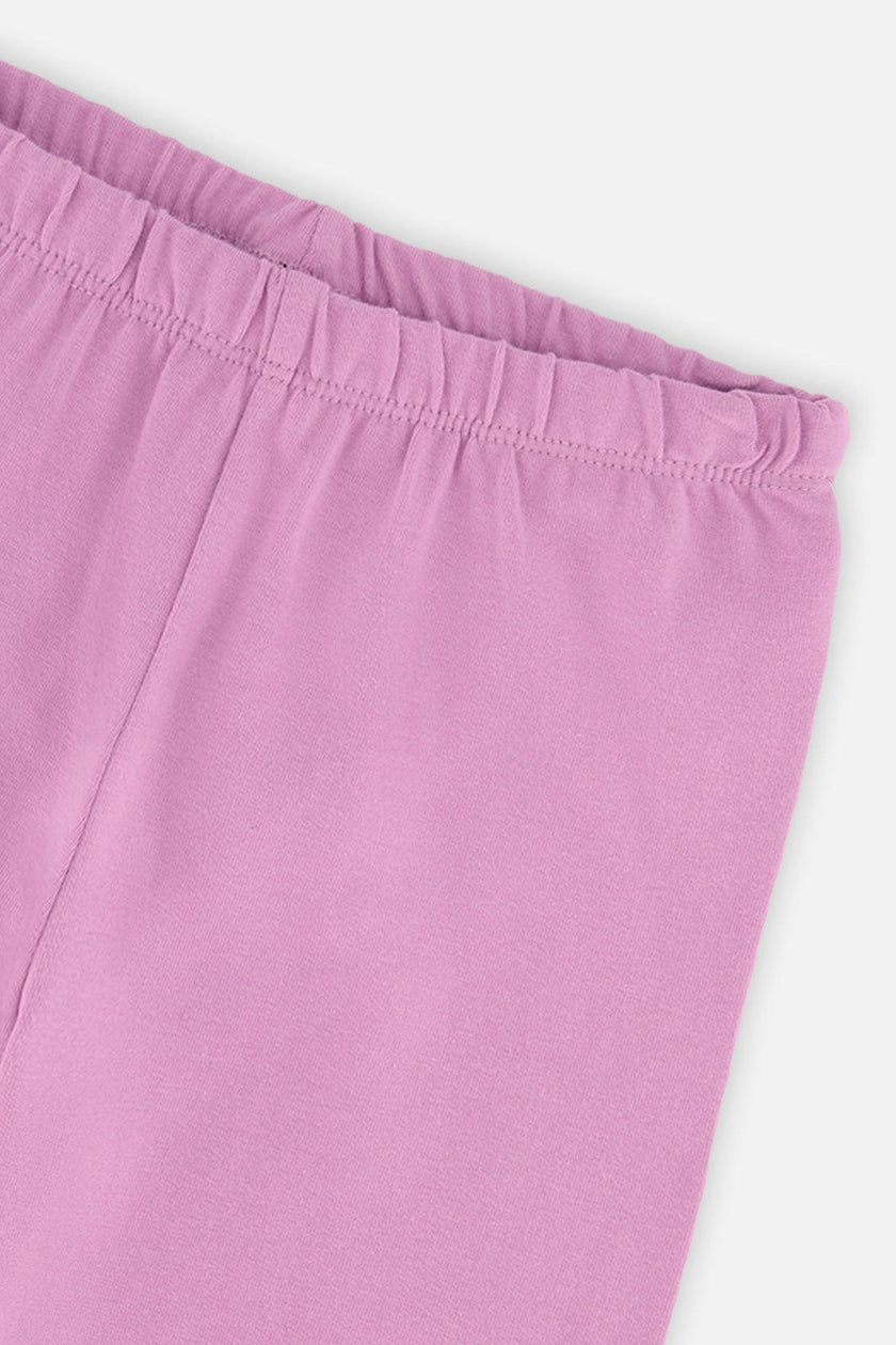 Organic Cotton Jersey Leggings Violet