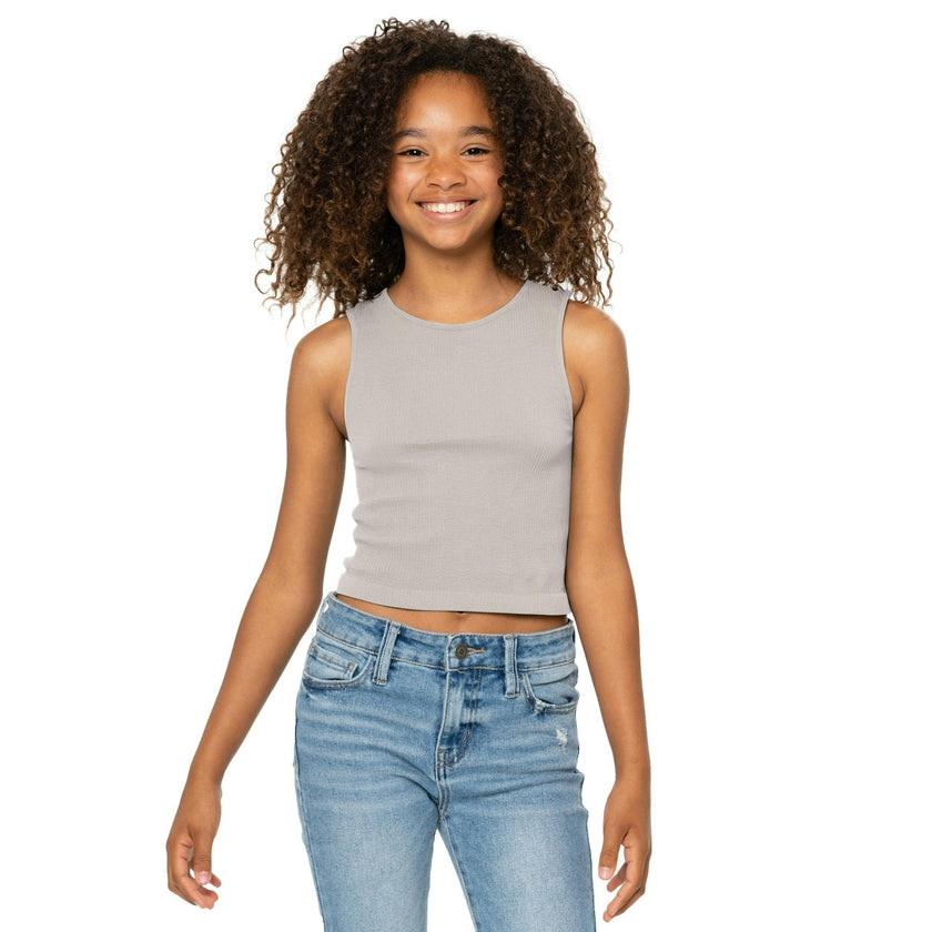Sleeveless Seamless Top (8-12y)