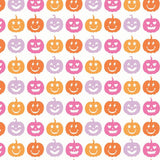 Anna Women's Longsleeve Short Set - Preppy Pumpkins Bright