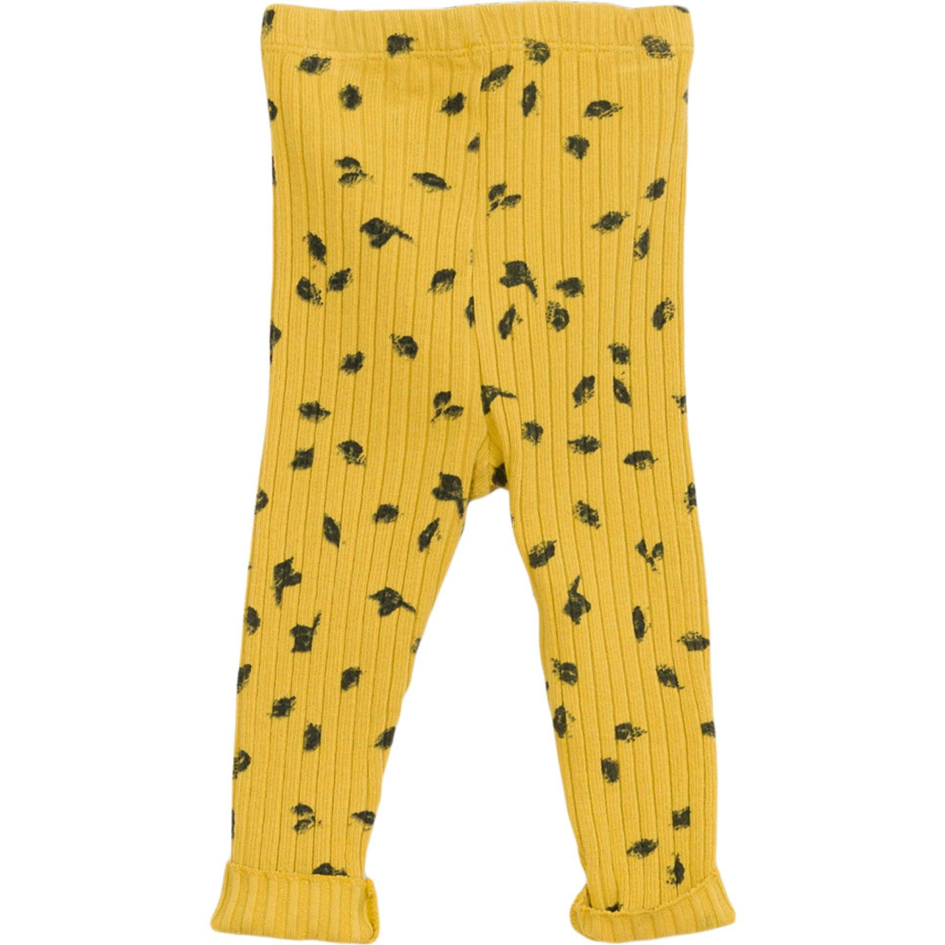 Allover Leaf Print Leggings