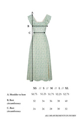 Iris Dress in English Garden