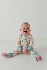 Baby Long Sleeve Zip Romper