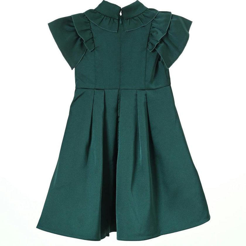 Rosalind dress (hunter green)