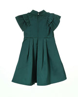 Rosalind dress (hunter green)