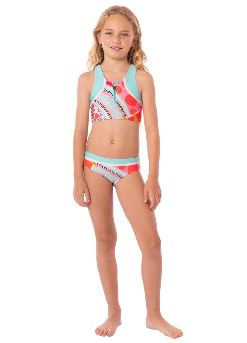 Maaji Sundance Pink Polly Girls Bikini Set