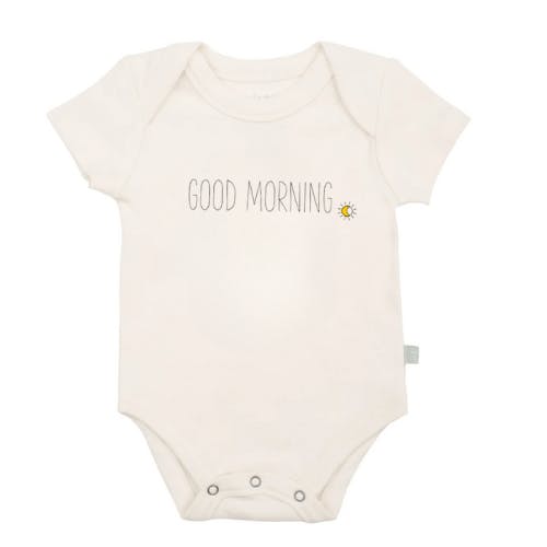 graphic bodysuit | good morning
