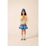 Velour Sunday Skirt in Blue Note
