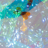 Pre-lit Holographic Witch and Two Ghosts