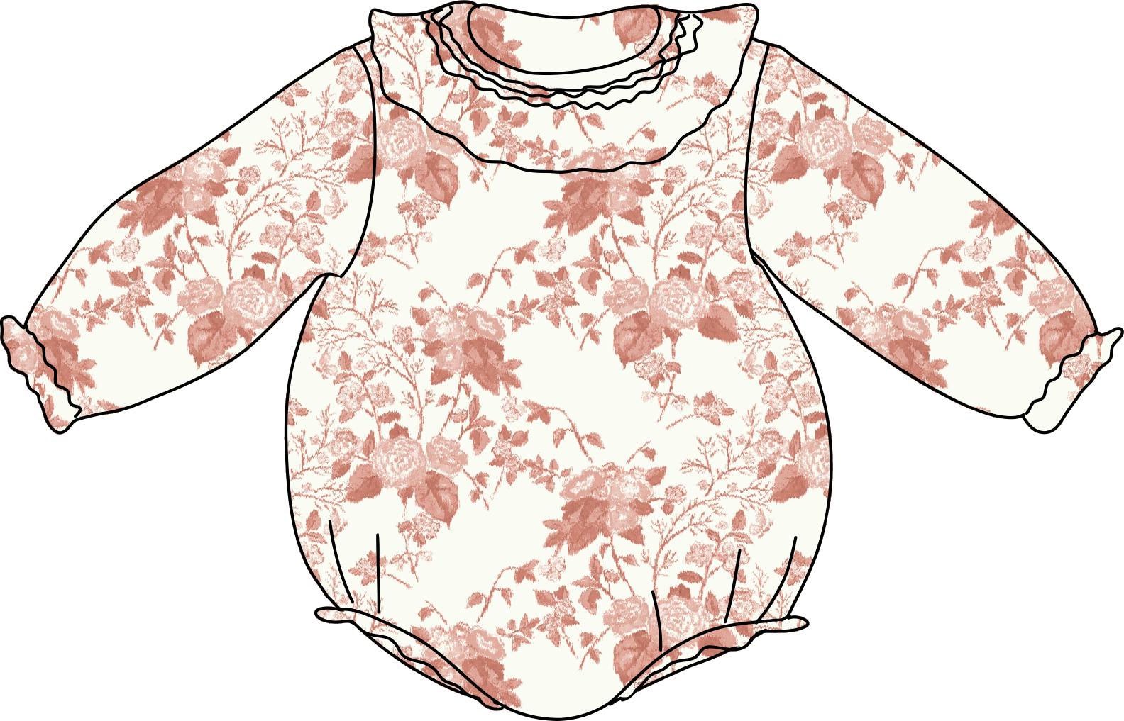 Molly Anne Bubble in Chinoiserie in Spice