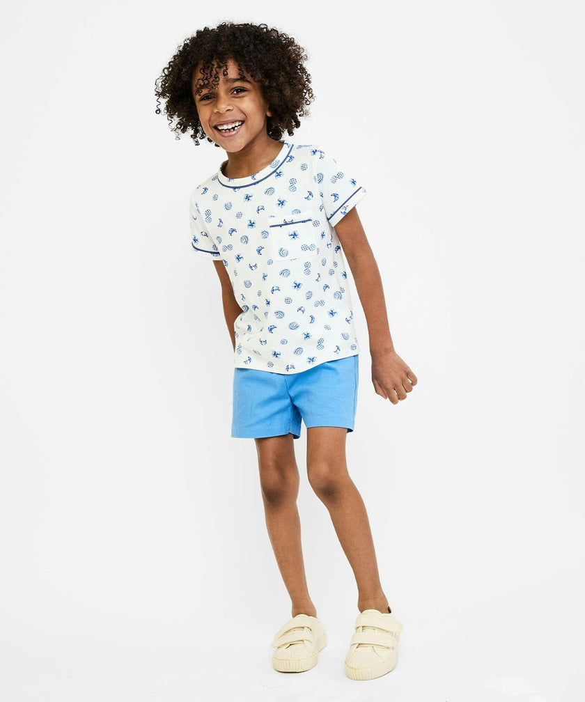 Bingo Short, French Blue
