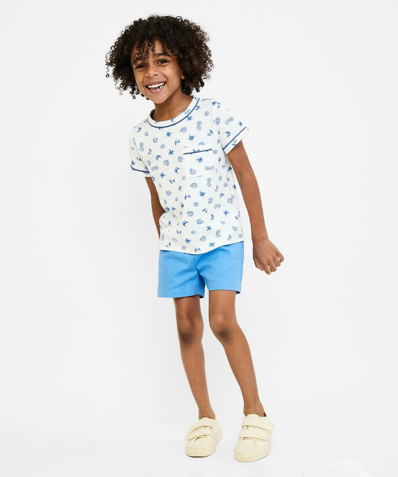 Bingo Short, French Blue