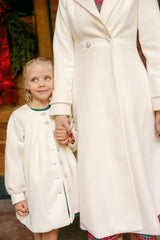 Mini Della Coat in Cream