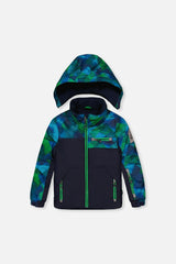 Two Piece Play Snowsuit Blue and Green Checkered Print