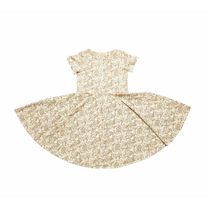 Sweetheart Twirl Dress | Organic Cotton Jersey - Pegasus