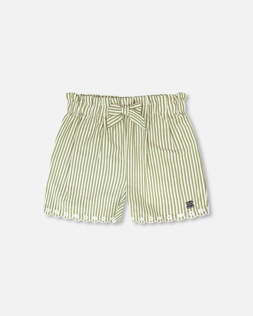 Shorts With Embroidery