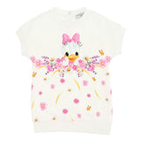 White Disney Daisy Duck Dress