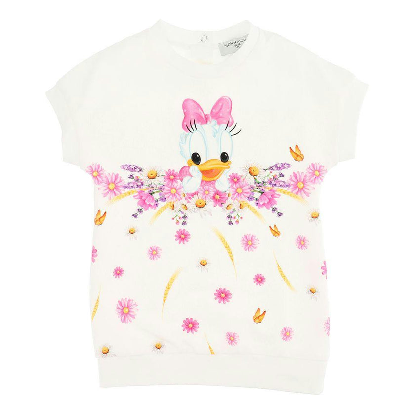 White Disney Daisy Duck Dress