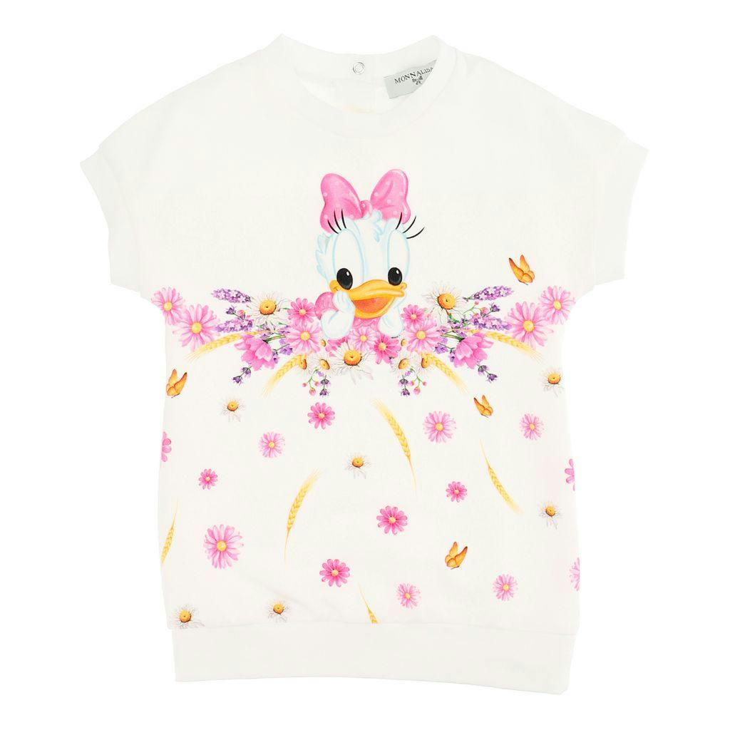 White Disney Daisy Duck Dress