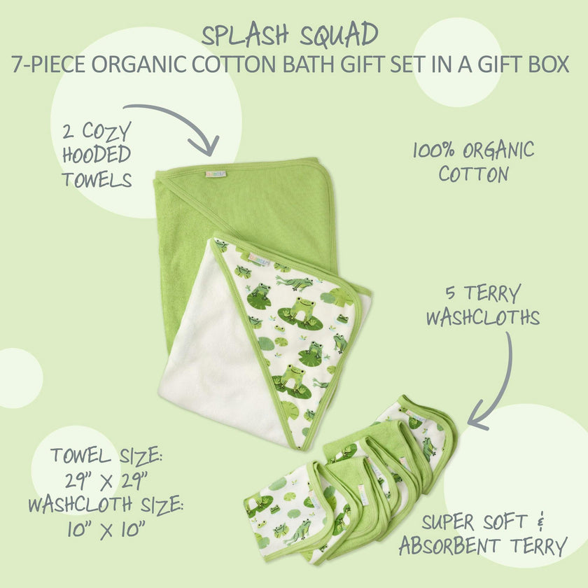 SPLASH SQUAD 7-Piece Bath Time Set