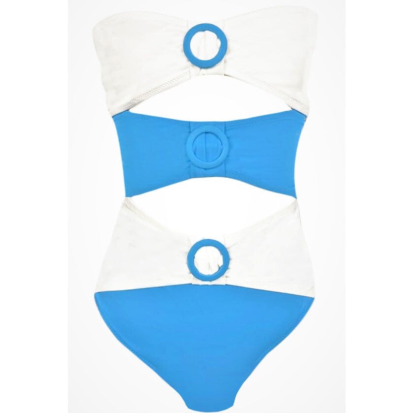 Bluebell Strapless One-Piece Swimsuit