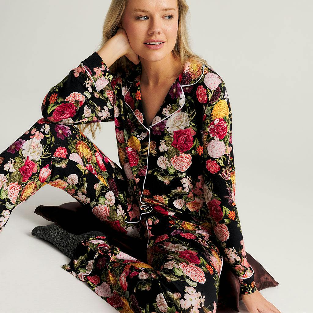 Posh Botanica Women's Luxe Pajama Pant Set