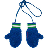 children's merino mittens - cobalt