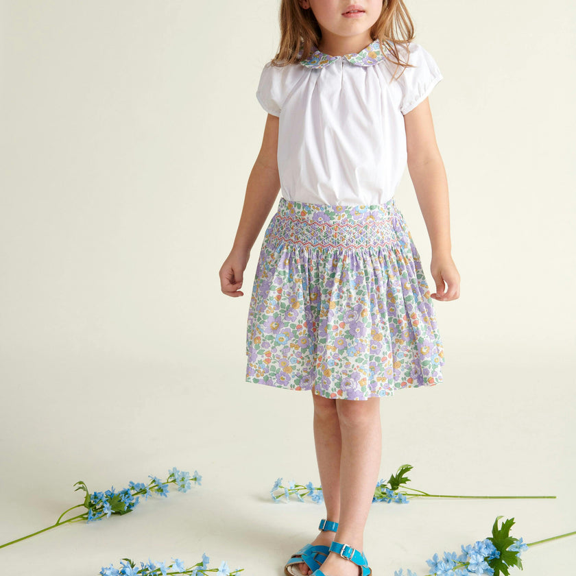 Made With Liberty Fabric Girls Blouse Giulia