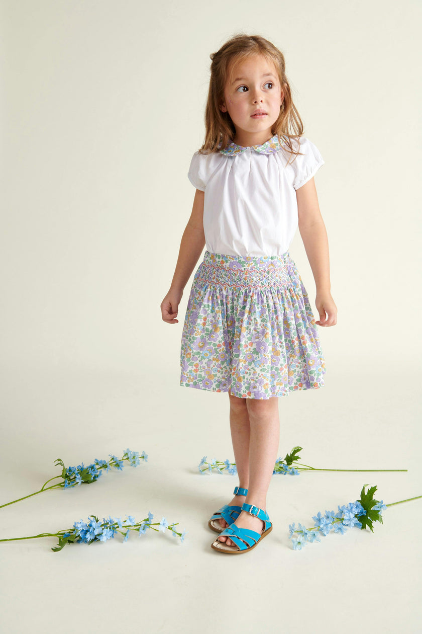 Made With Liberty Fabric Girls Blouse Giulia