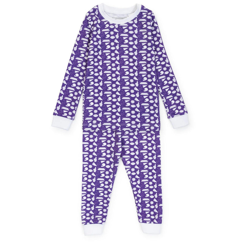 Grayson Pajama Pant Set - Pep Rally Purple