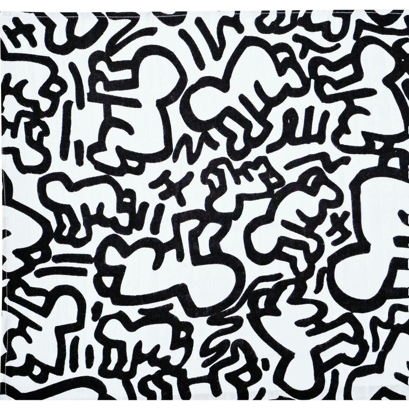 ETTA LOVES x KEITH HARING 2-PACK MUSLIN SQUARES - for 0 to 4 months & 5+ month old babies