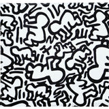 Etta Loves X Keith Haring 'Baby' Double Lay Knotted Muslin Lovey