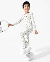 Bunny Garden Bamboo Kids Pajamas