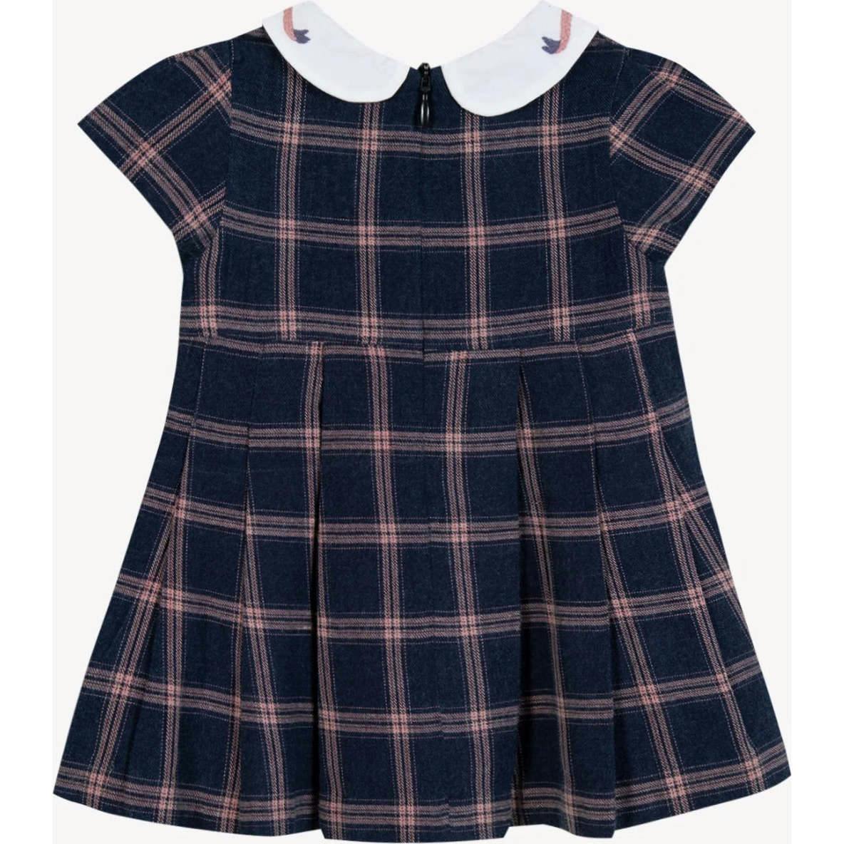 Coton Plaid Dress