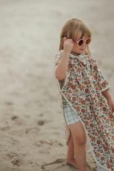 Bathing Towel Poncho | Organic Cotton - In Bloom