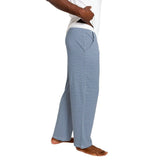 Men's Marina Jersey PJ Pants - Navy Stripe Organic Stretch Cotton