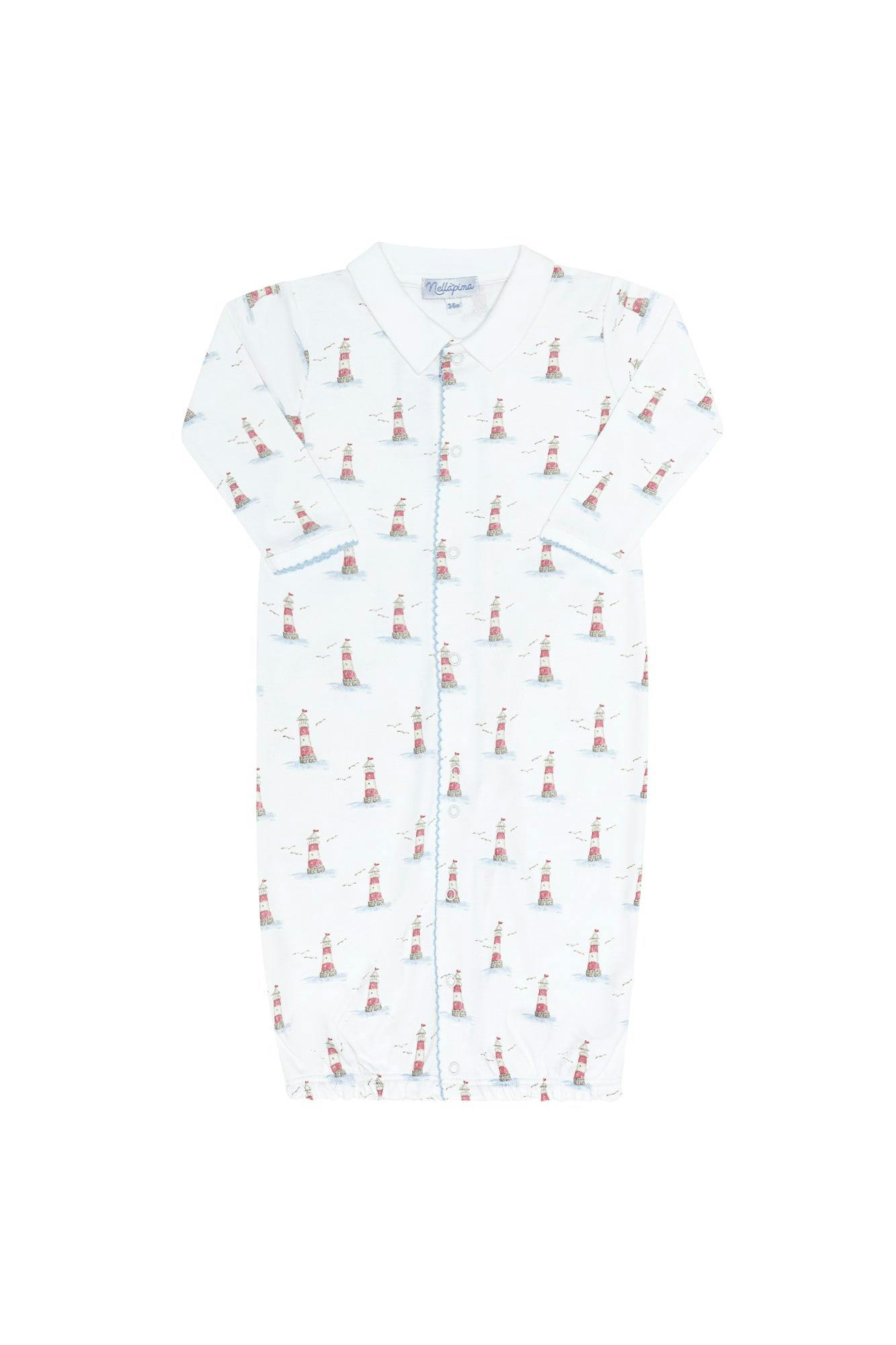 Lighthouse Print Converter Gown