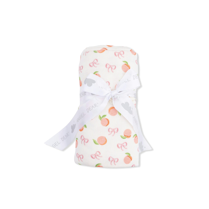 Little Peaches - Swaddle Blanket
