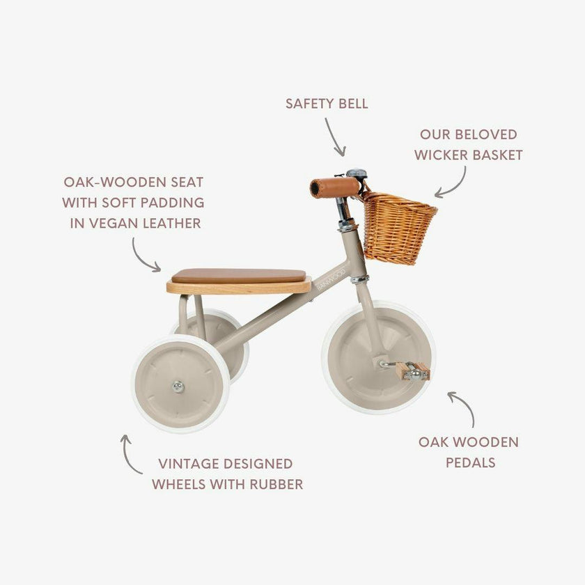 Trike vintage - Beige