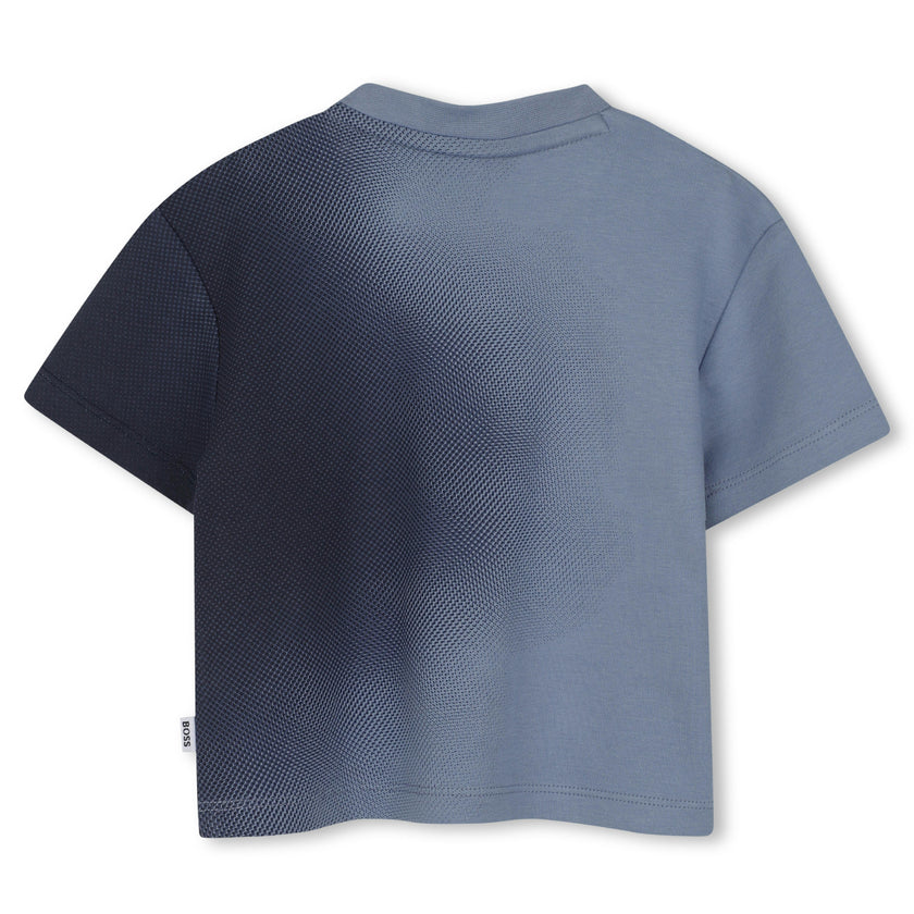 Lavender Blue Gradient Graphic T-Shirt