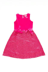 Mini Alexis Dress in Fuchsia