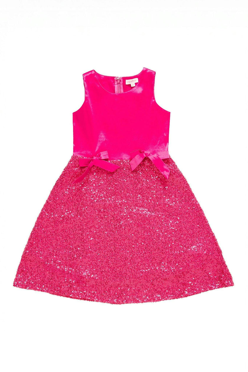 Mini Alexis Dress in Fuchsia