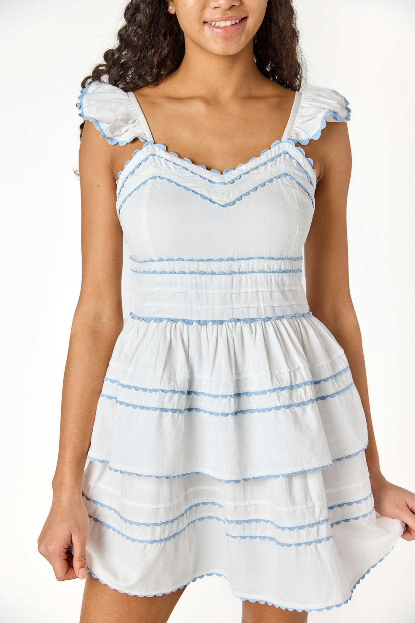 Meribel Ric Rac Dress