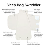 Sleep Bag Swaddler in Oat