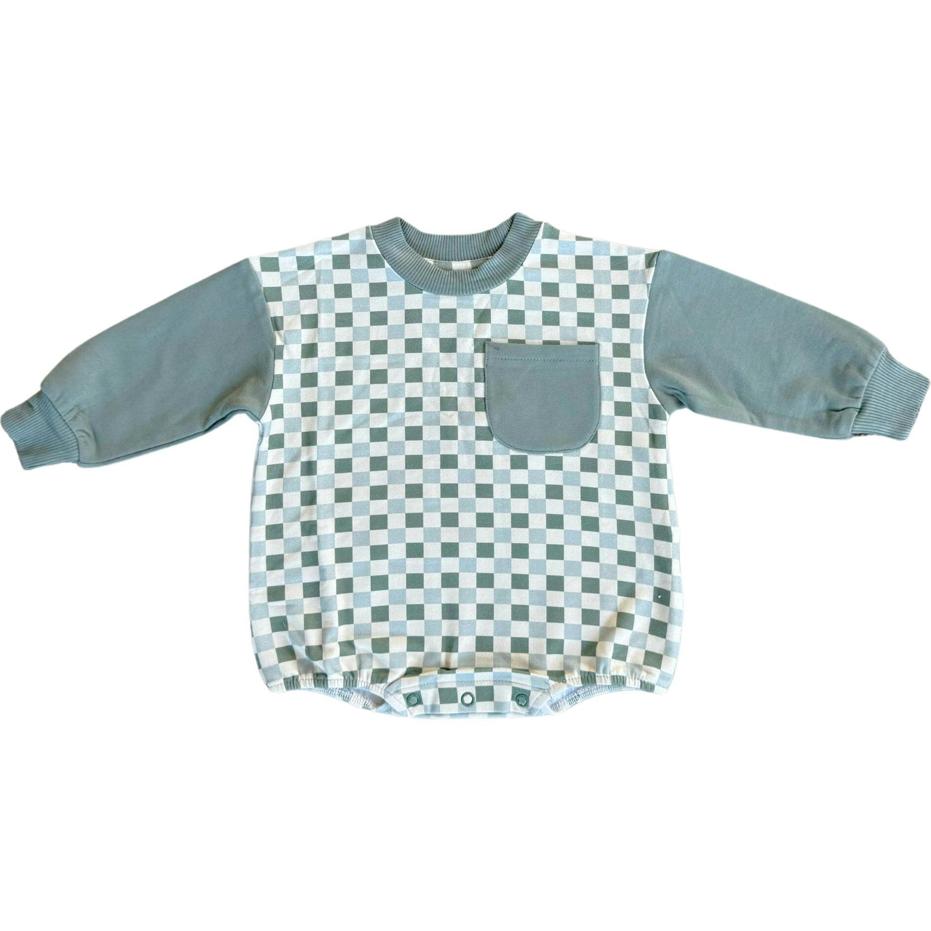 Baby Boy Colorblock Romper