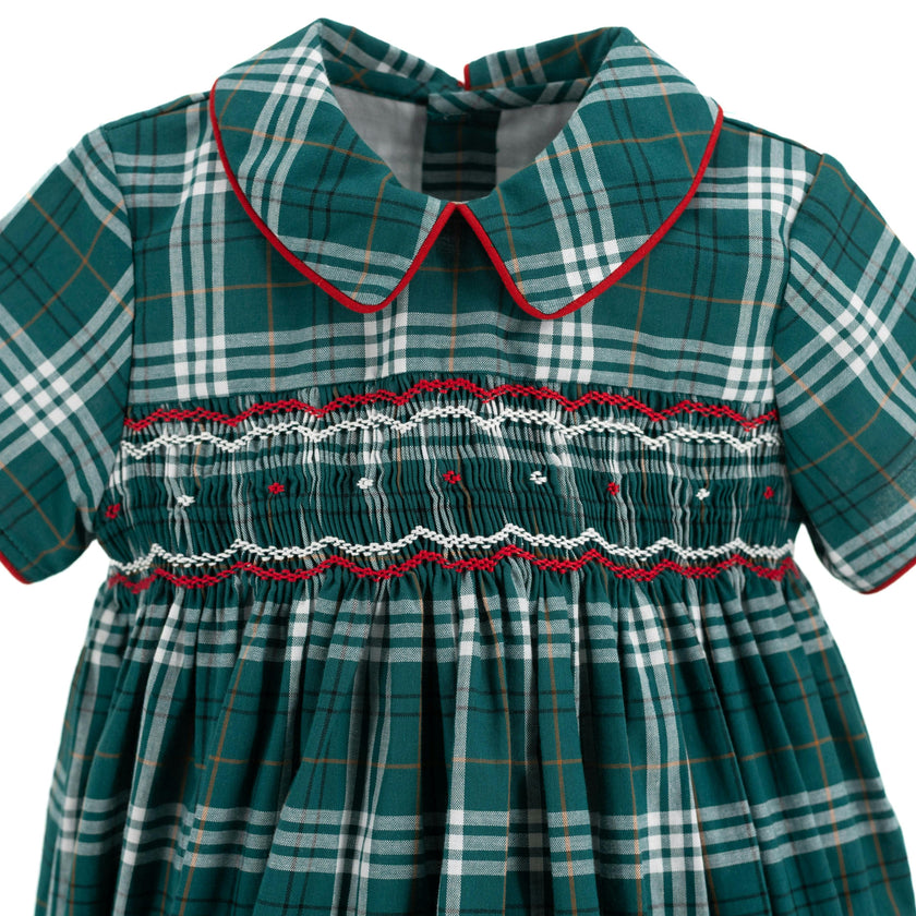 Angelo Boy Bubble - Green Tartan