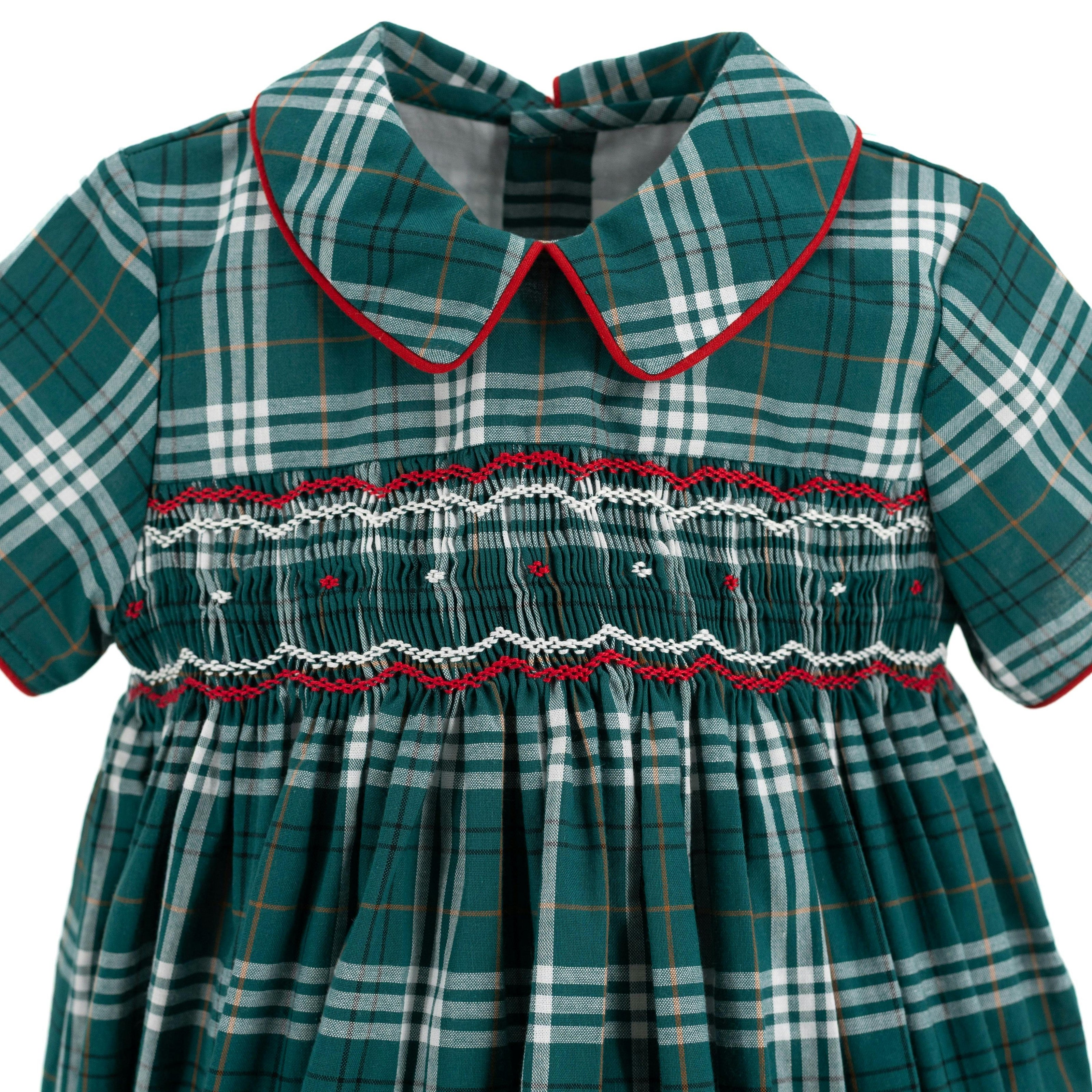 Angelo Boy Bubble - Green Tartan