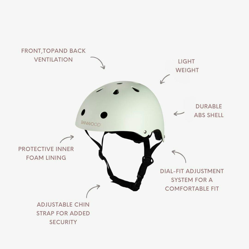 Kids helmet - Matte Pale Mint