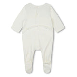 Ivory Embroidered Babygrow Toy Set